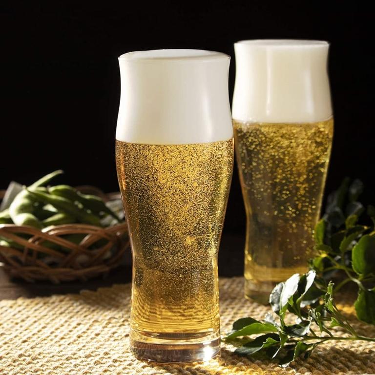 東洋佐佐木 玻璃啤酒杯二入木製禮盒組