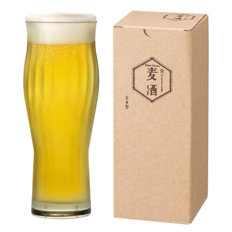東洋佐佐木 泡立琥珀啤酒杯-365ml