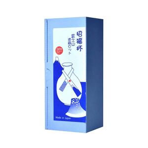 東洋佐佐木 青 富士山 招福冷清酒杯壺二件組