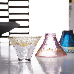 東洋佐佐木 木製禮盒 手工富士山冷酒杯二入組-金澈．金櫻