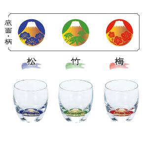 東洋佐佐木 松竹梅富士山 玻璃酒杯三入木製禮盒