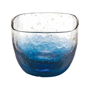 東洋佐佐木 日本八千代窯 江戶硝子 金箔方口冷酒杯65ml