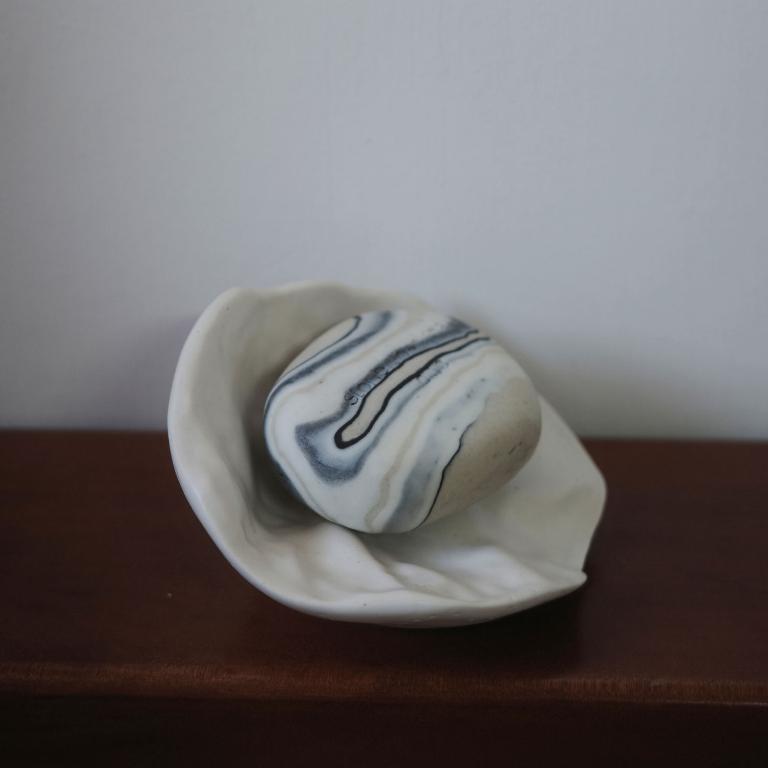 【反璞歸真．禮盒】海岸邊的浪漫：鵝卵石皂、擺皂碟