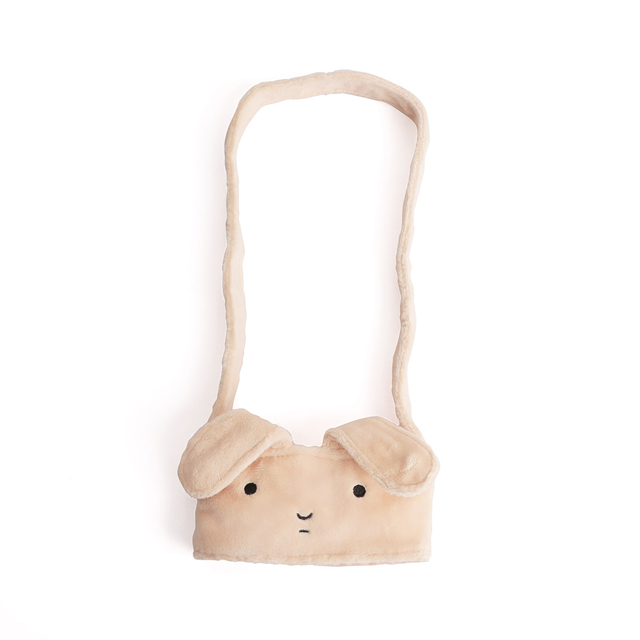 蠟筆小新絨毛飲料杯套(妮妮幸福兔)