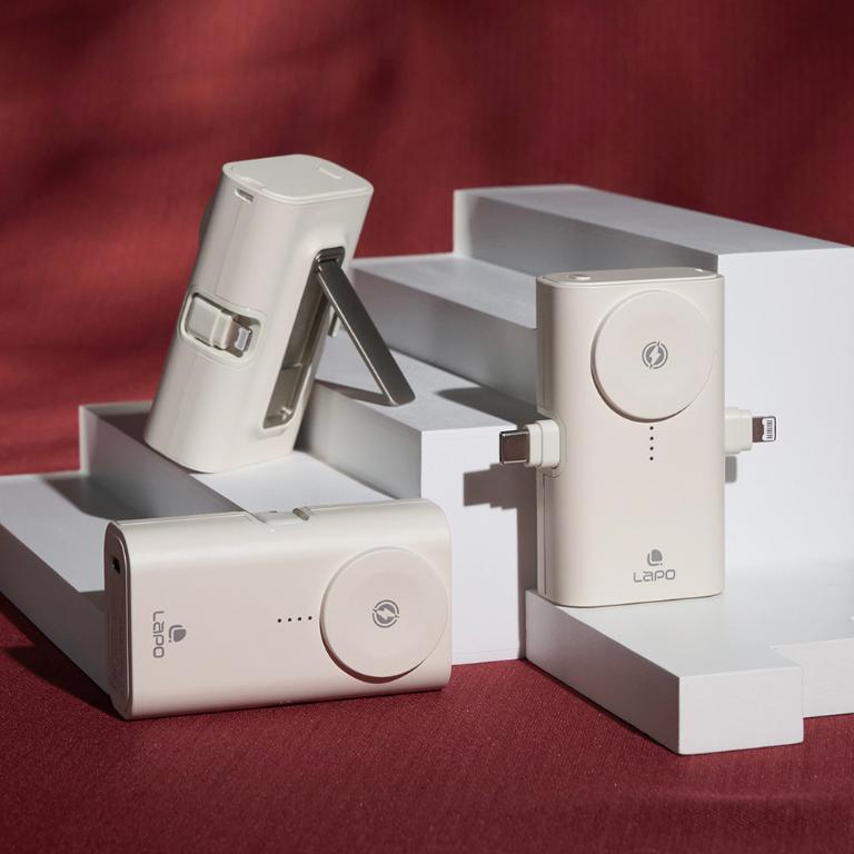 LaPO 20W全功能快充版口袋行動電源/WT-12(Type C+lightning)【暖白色】