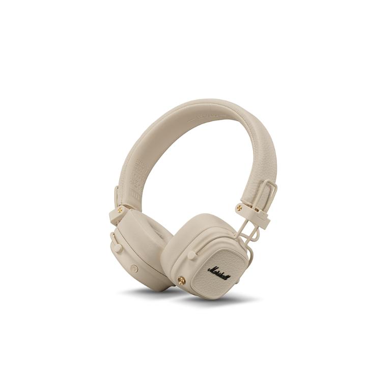 Marshall Major V 藍牙耳罩式耳機 - 奶油白