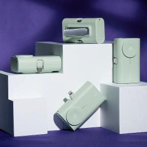 LaPO 20W全功能快充版口袋行動電源/WT-12(Type C+lightning)【清綠色】