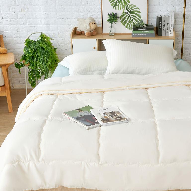 【大豆被】蘆薈負離子發熱 高階大豆超暖版 單人/雙人/特大