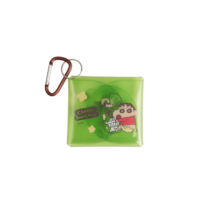 蠟筆小新PVC扣式零錢包