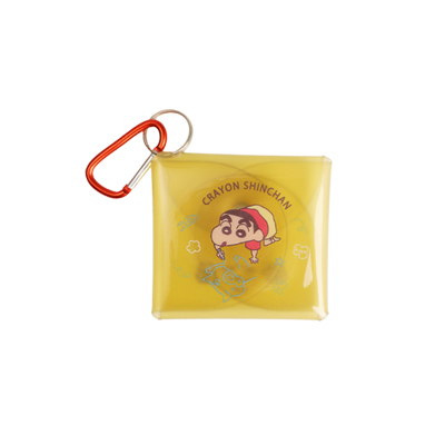 蠟筆小新PVC扣式零錢包