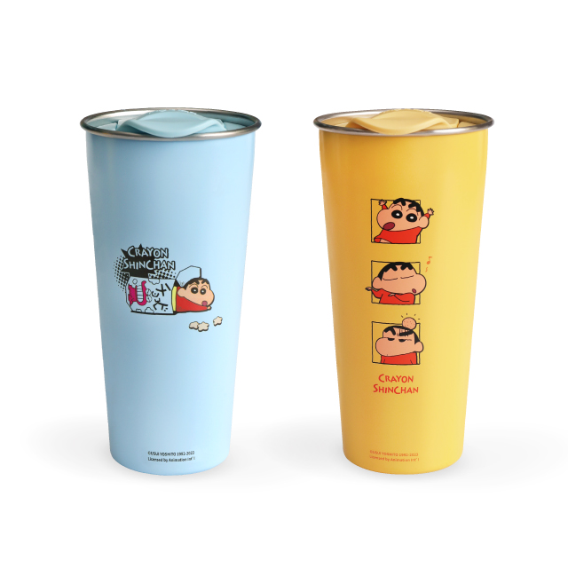 蠟筆小新不鏽鋼保溫隨行杯