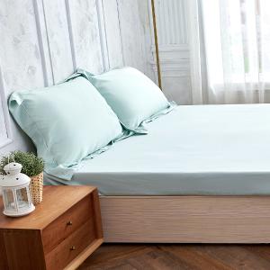 【莫蘭迪-湖】【床包/被套/枕套】埃及天絲棉 單人/雙人/加大/特大