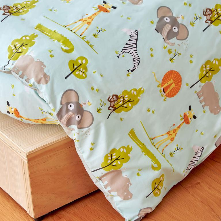 【馬達動物】【床組】埃及棉_單人/雙人/加大/特大