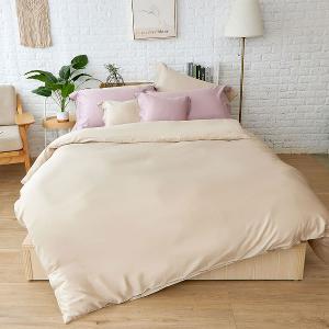 【莫蘭迪-沙】【床包/被套/枕套】埃及天絲棉 單人/雙人/加大/特大
