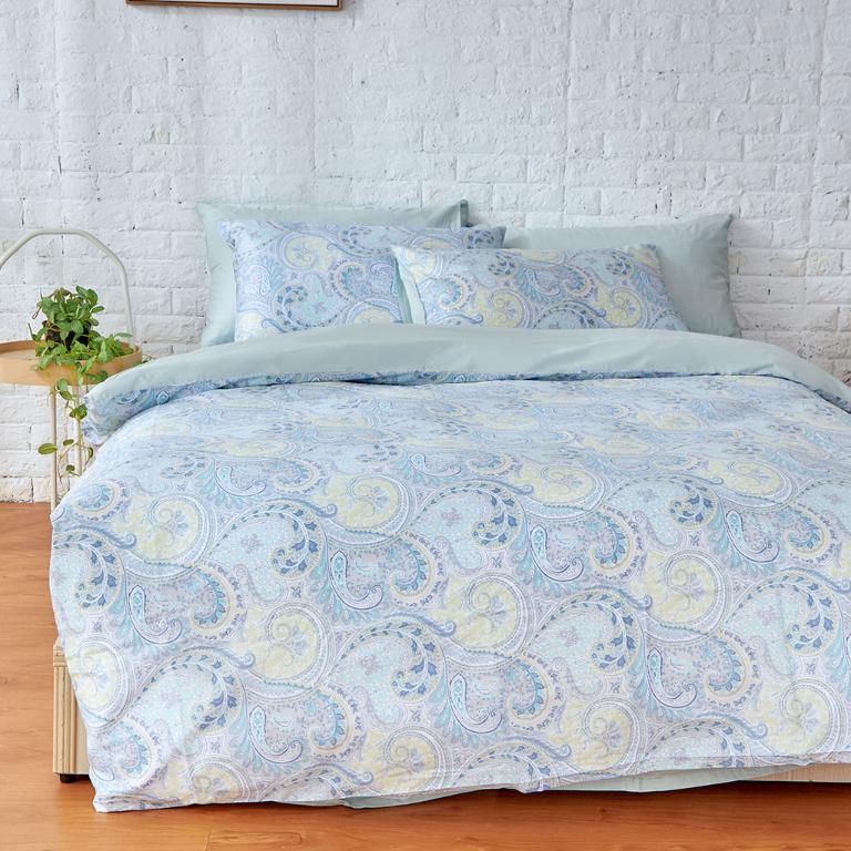 【變形蟲】【床組】埃及棉_單人/雙人/加大/特大