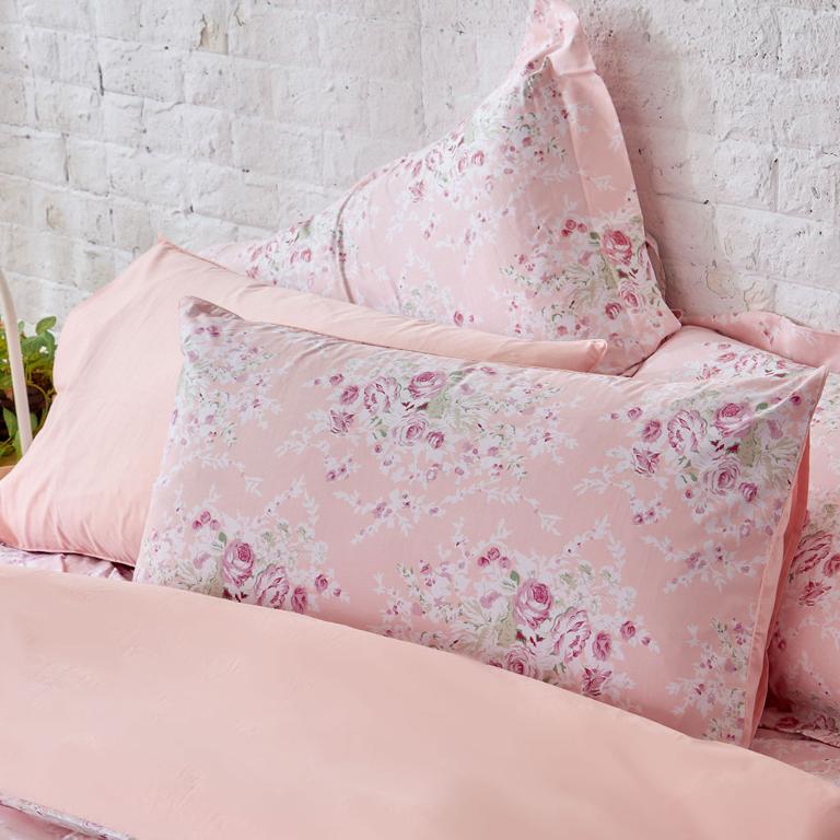 【田園玫瑰】【床組】埃及棉_單人/雙人/加大/特大