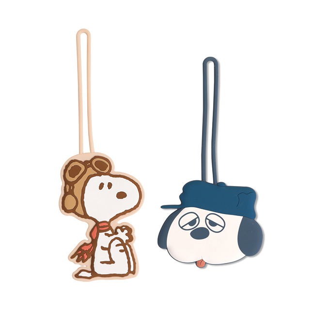 Peanuts史努比矽膠行李吊牌
