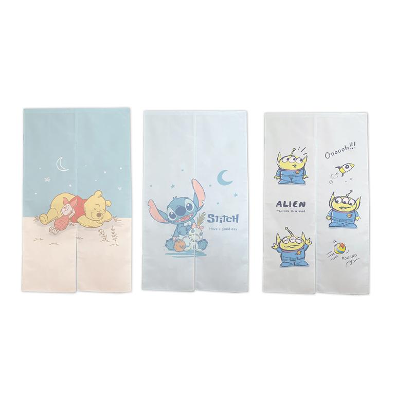 迪士尼長門簾-小熊維尼/三眼怪