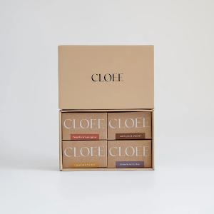 CLOEE 2-in-1潔顏沐浴好好皂 4入精裝禮盒組附禮袋