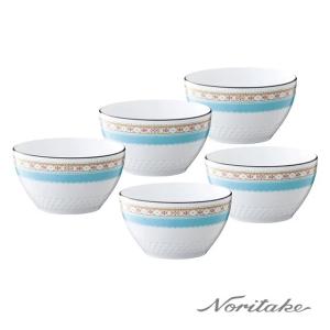 Noritake 夢幻海洋11cm五入碗組(原廠精裝禮盒)