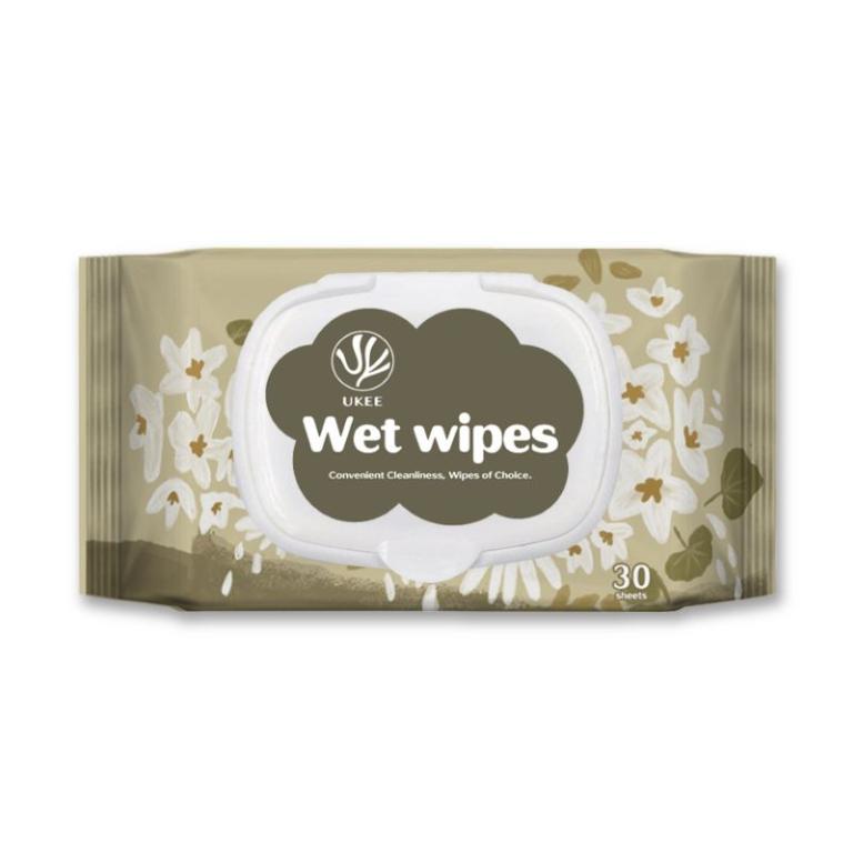 UKEE 純水柔濕巾30抽(掀蓋) x12入