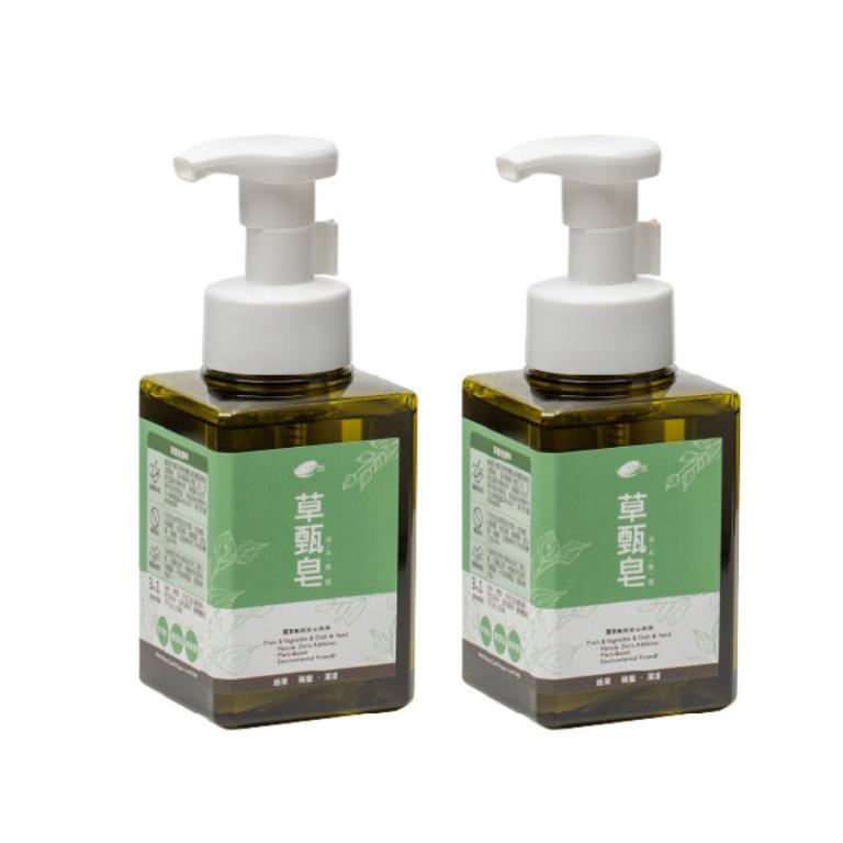 草甄皂 400ml x2瓶