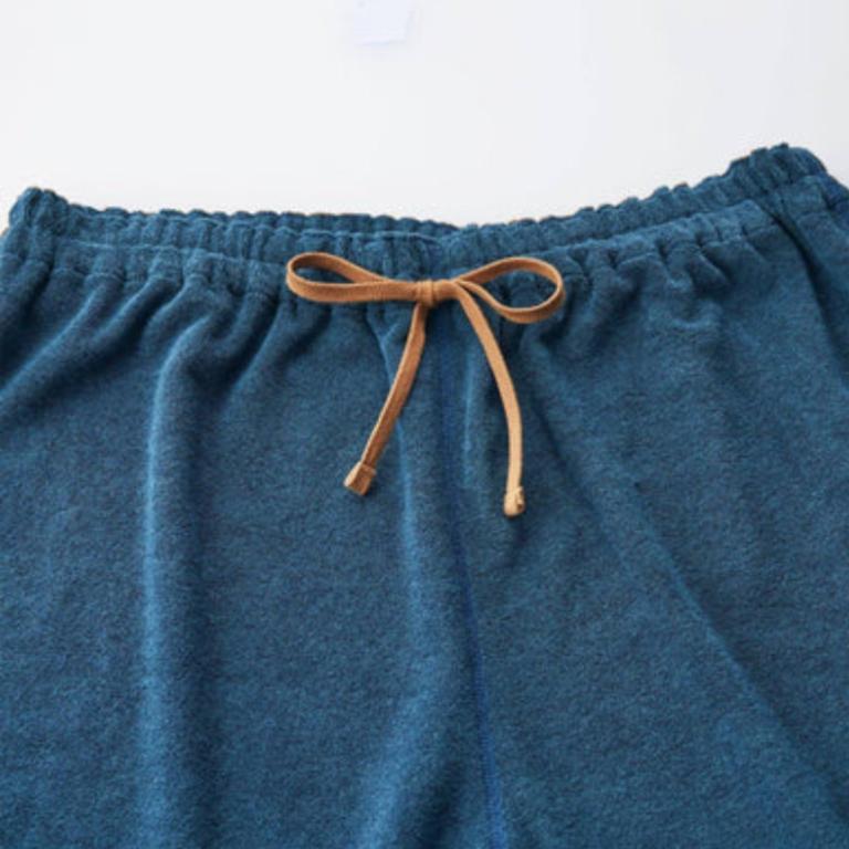 絨棉襯衫長袖睡衣_綠松色