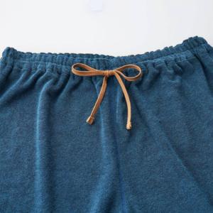 絨棉襯衫長袖睡衣_綠松色