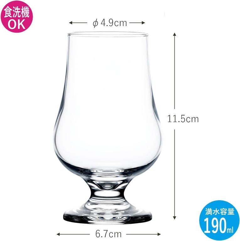 東洋佐佐木 高腳啤酒杯-190ml