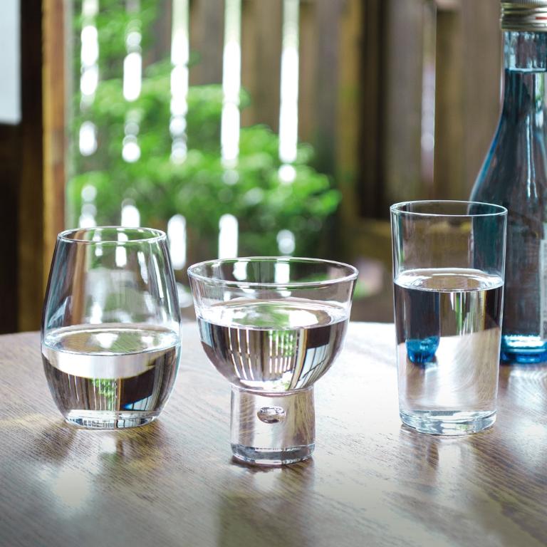 東洋佐佐木 芳醇玻璃品茗冷酒杯三入精緻禮盒組