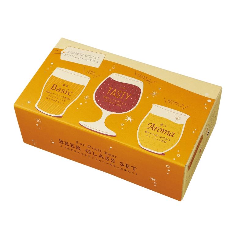 東洋佐佐木 強化精釀啤酒杯禮盒三入組