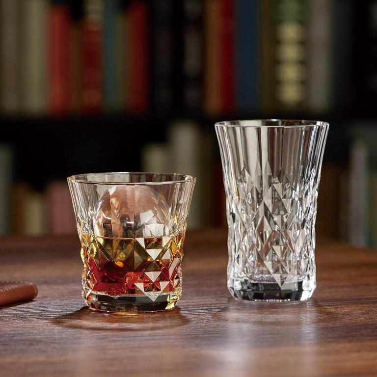 東洋佐佐木 切子玻璃冷酒杯285ml二入組
