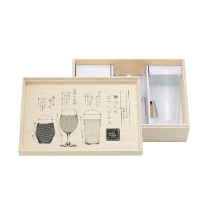 東洋佐佐木 高質量玻璃薄型啤酒杯三入組