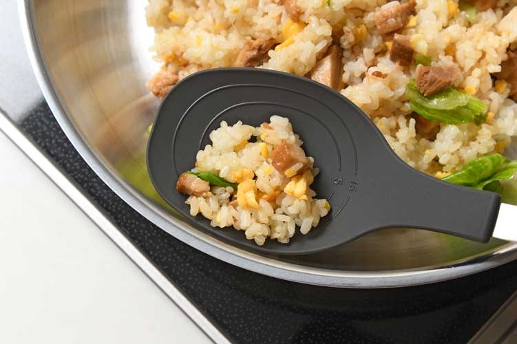 leye 耐熱尼龍 刻度料理烹飪攪拌勺 30.7cm