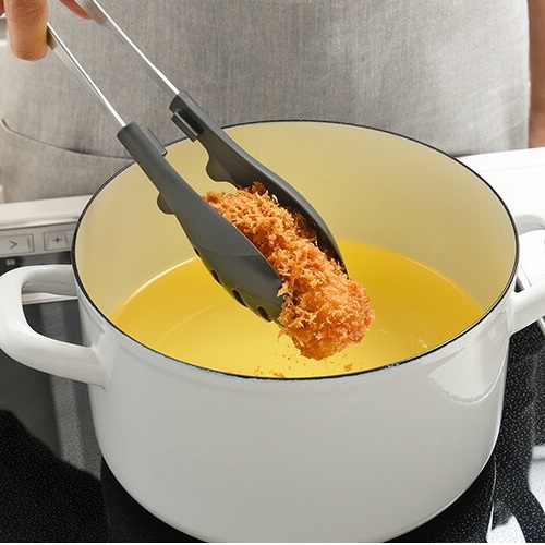 leye 耐熱尼龍 料理食物夾 炸物夾 麵夾 26cm