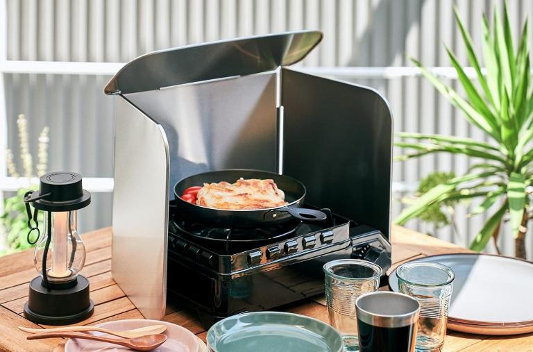 leye 四面阻擋 不鏽鋼防風防油汙噴濺擋板