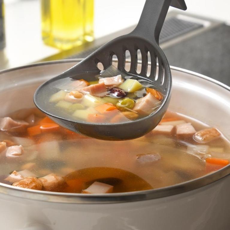 leye 耐熱尼龍 丸型撈物瀝水湯勺 28cm