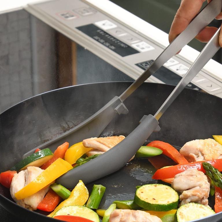 leye 耐熱尼龍 長型料理拌炒夾 30.6cm