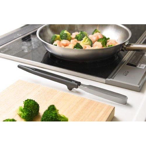 leye 耐熱尼龍 料理食物筷夾 細長食物夾 28cm 拌炒夾 