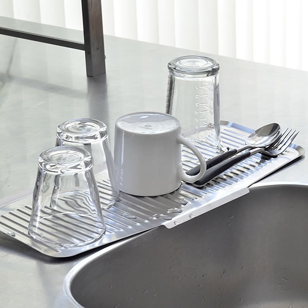 leye 不鏽鋼餐具置物瀝水架 方形