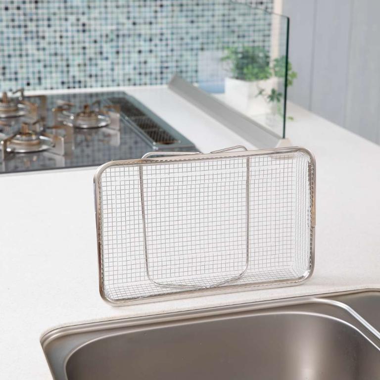 leye 不鏽鋼水槽伸縮收納瀝水網架