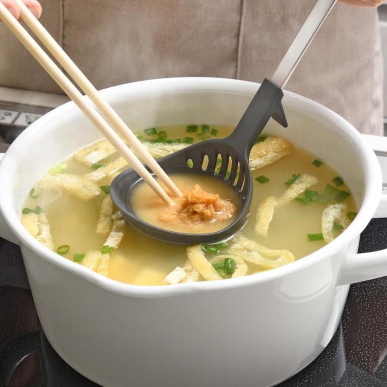 leye 耐熱尼龍 丸型撈物瀝水湯勺 28cm