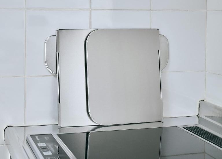 leye 四面阻擋 不鏽鋼防風防油汙噴濺擋板