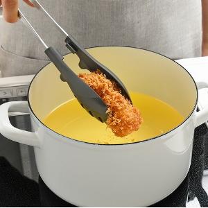 leye 耐熱尼龍 料理食物夾 炸物夾 麵夾 26cm