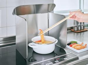 leye 四面阻擋 不鏽鋼防風防油汙噴濺擋板