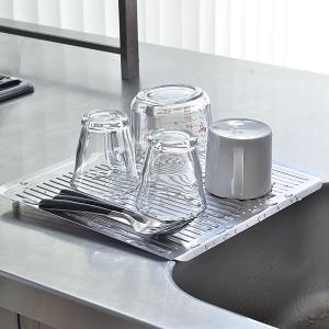 leye 不鏽鋼餐具置物瀝水架 方形