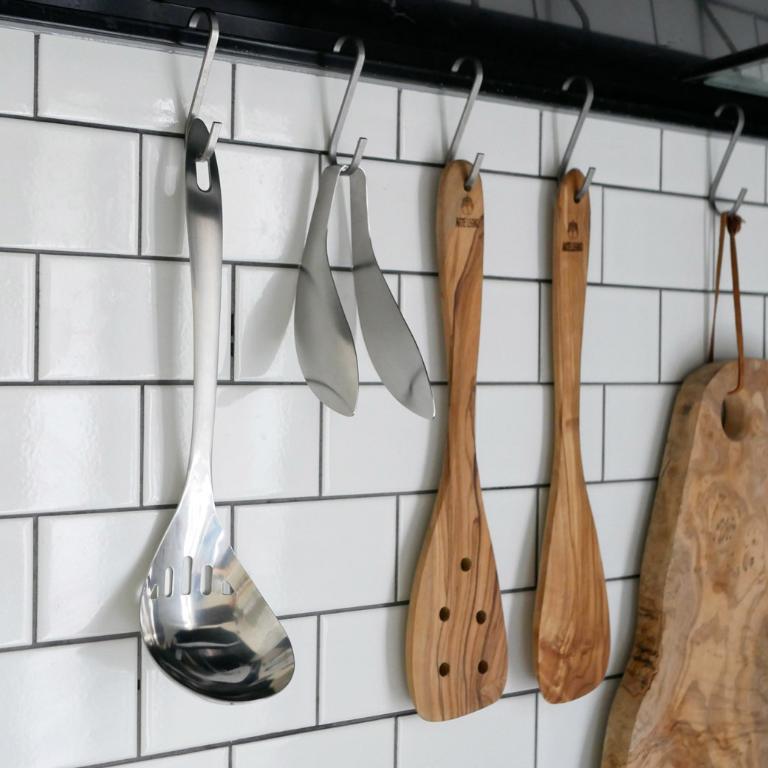 leye 不鏽鋼撈物瀝乾湯匙 -大款