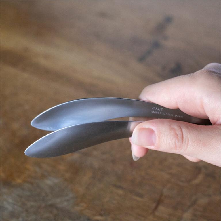 leye 不鏽鋼食物夾 不沾手 料理輔助夾-小款點心夾