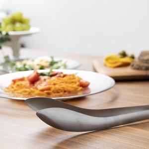 leye 不鏽鋼食物夾 不沾手 料理輔助夾-大款食物夾