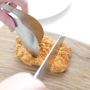 leye 不鏽鋼食物夾 不沾手 料理輔助夾-短柄手掌夾